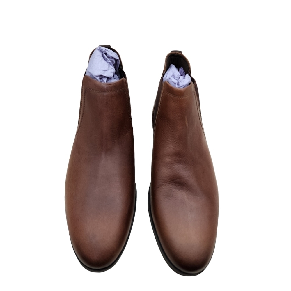 Franco Fortini Men's Ron B Borris  Leather Chelsea Boots - 11.5 - Picture 2 of 10